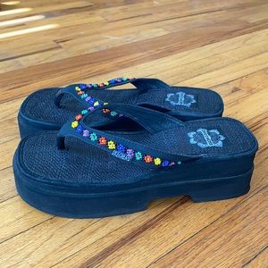 Sketchers Beaded Sandals